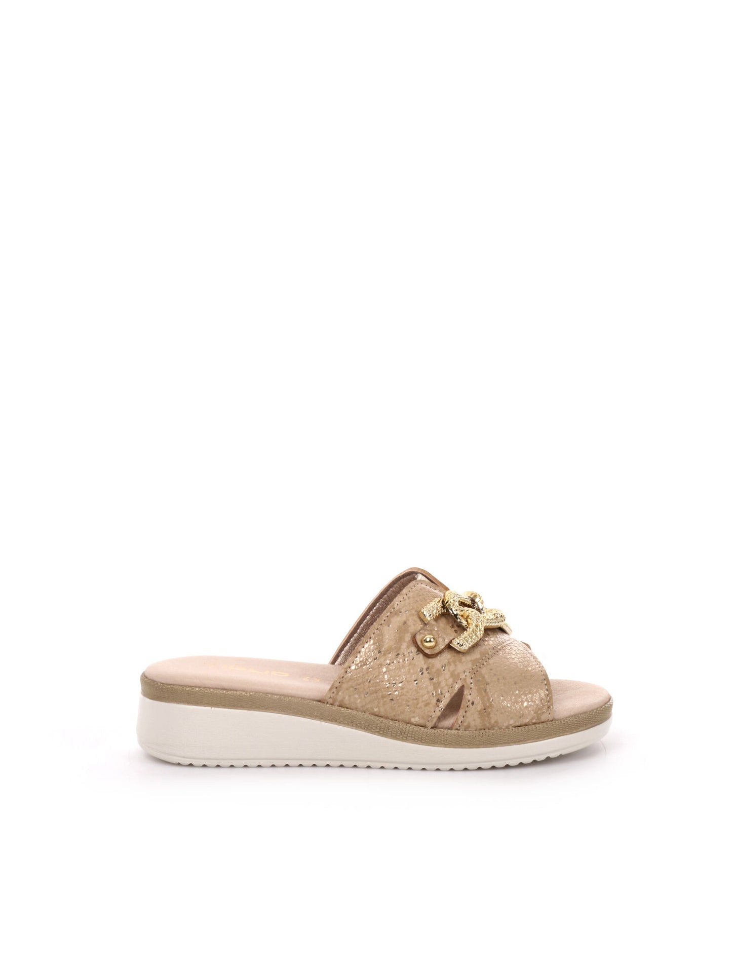 CIABATTA SMERALDA TIGLIO DONNA PLATINO