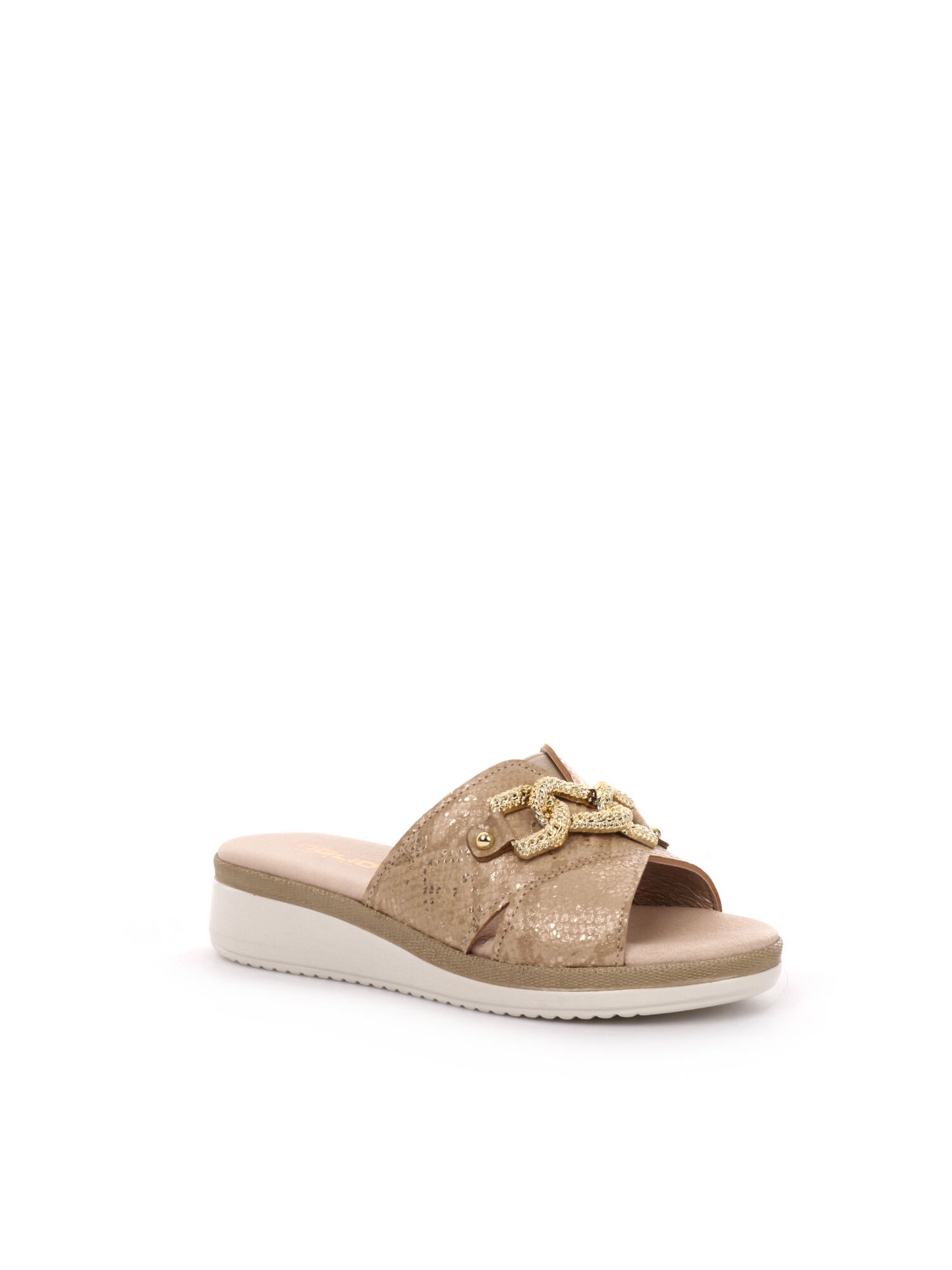CIABATTA SMERALDA TIGLIO DONNA PLATINO