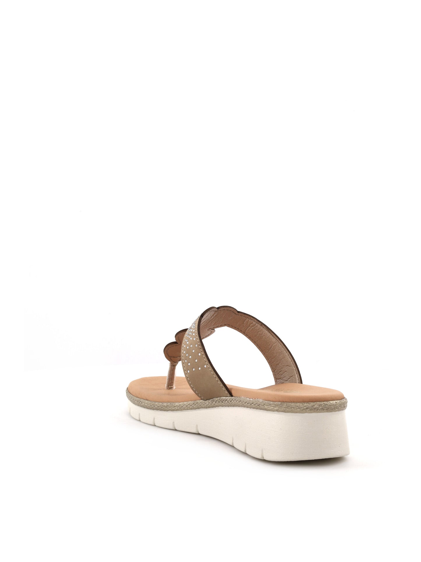 Tiglio Smeralda, ciabatte donna beige eleganti e comode