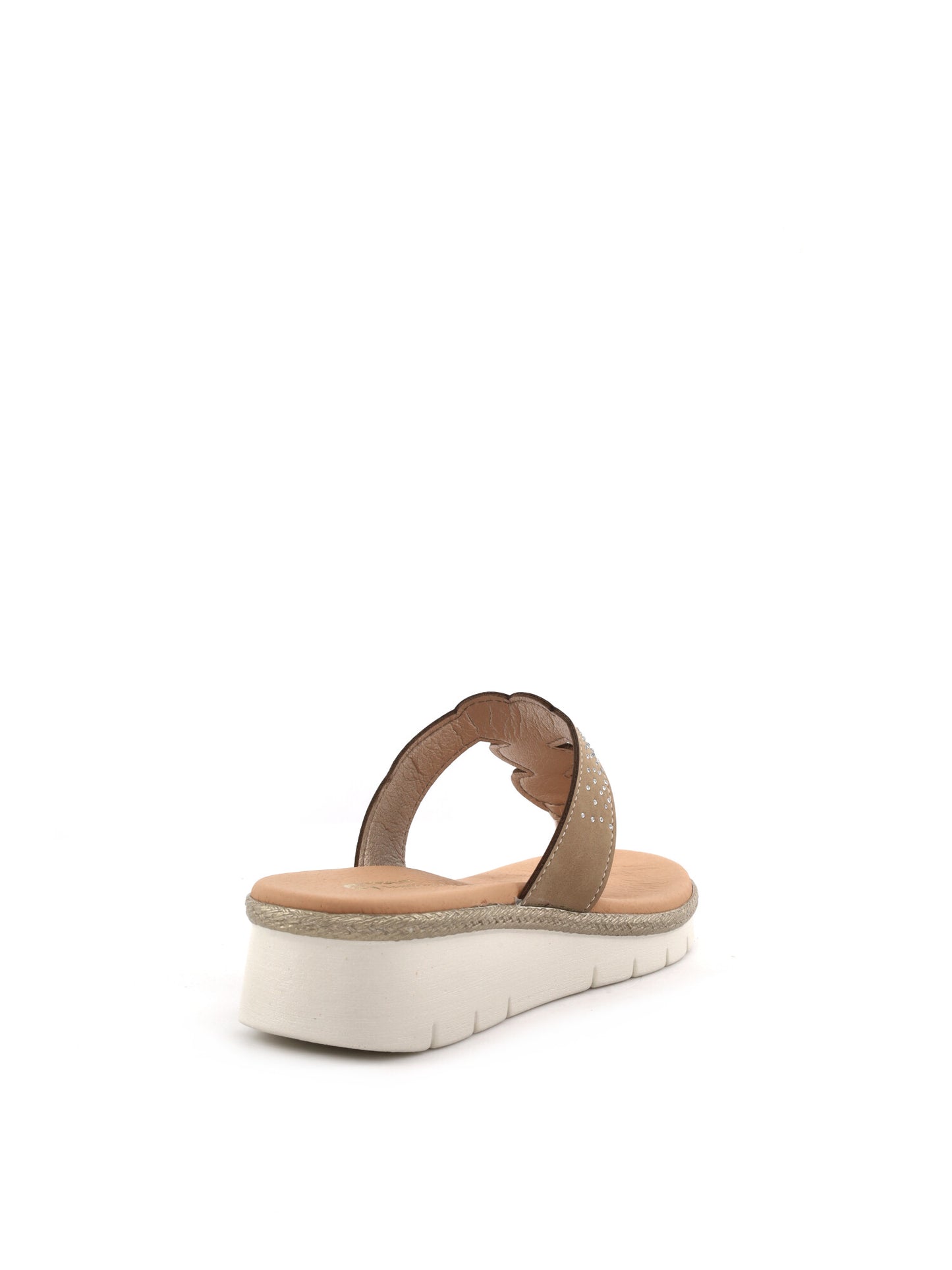 Tiglio Smeralda, ciabatte donna beige eleganti e comode
