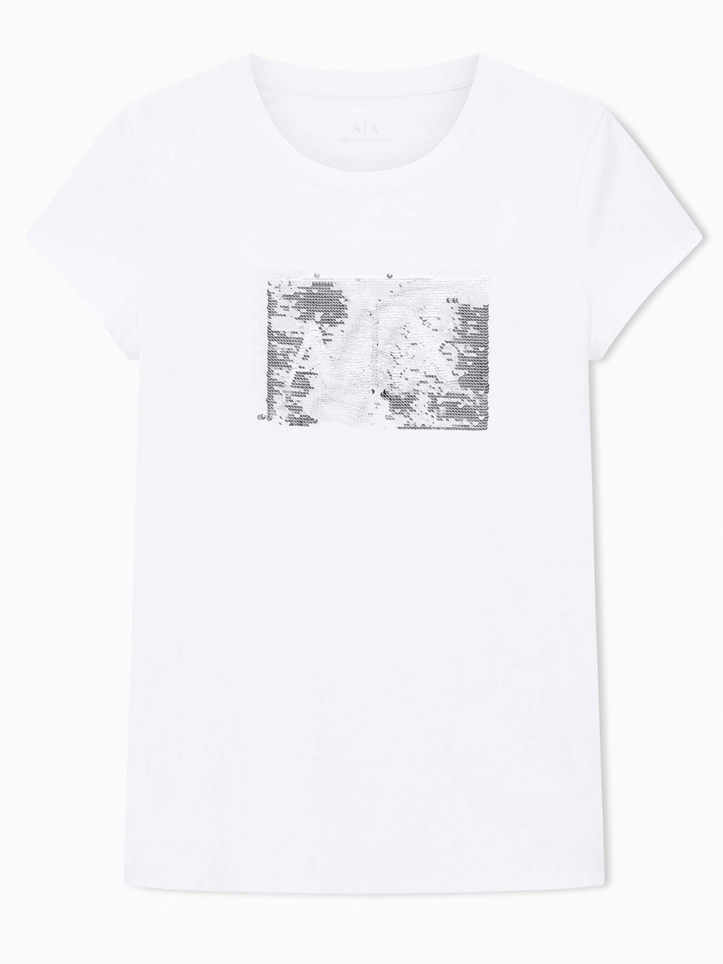 Armani Exchange 8NYTDL YJ73Z 6110, t-shirt maniche corte da donna bianca