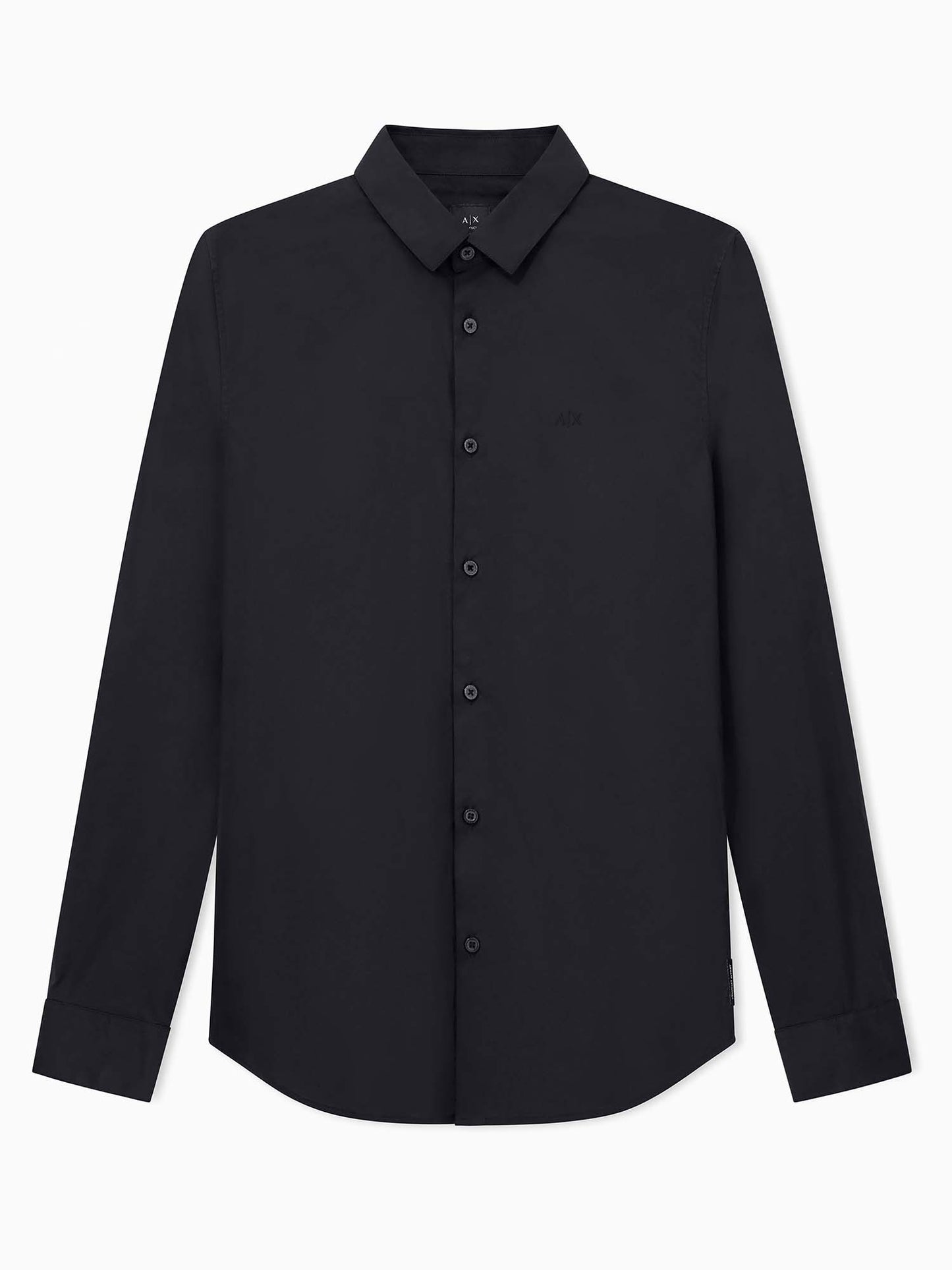 Armani Exchange 8NZC31 ZN28Z, camicia da uomo nera