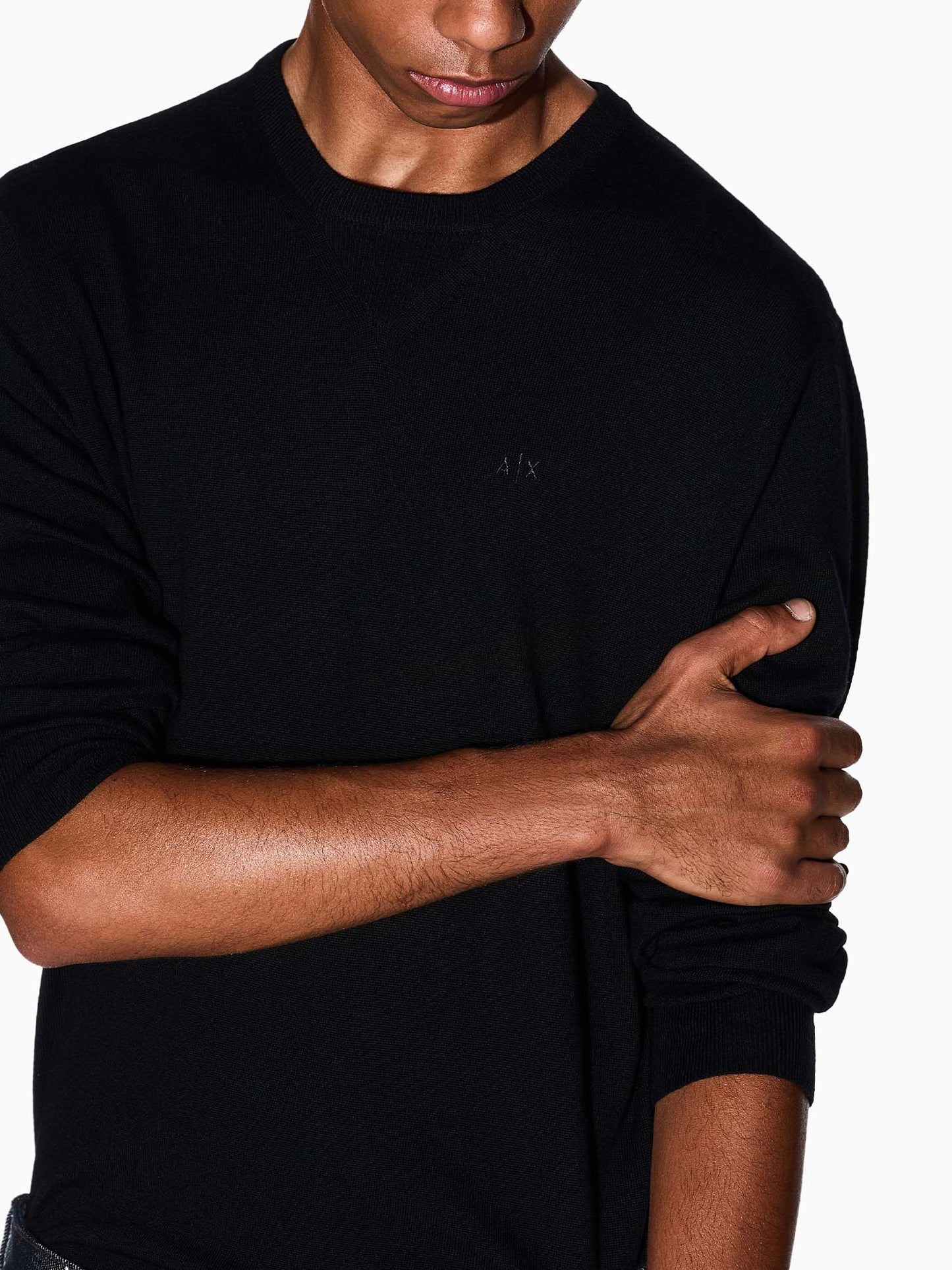 Armani Exchange Pullover, maglia da uomo nero