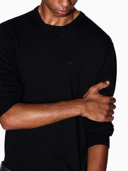 Armani Exchange Pullover, maglia da uomo nero
