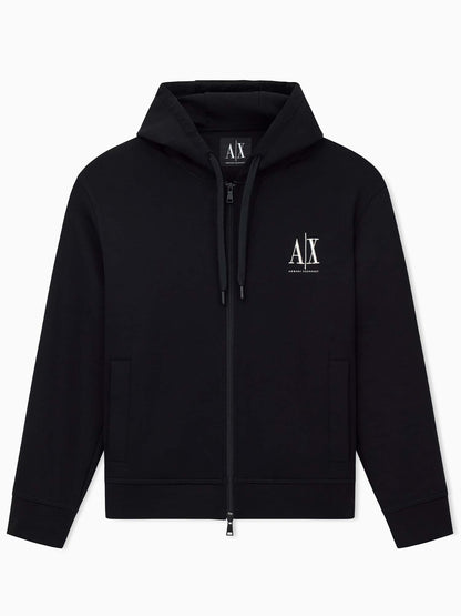 Armani Exchange XM0371 AF10818 UC001, felpa da uomo nera