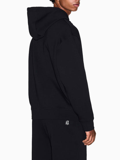 Armani Exchange XM0371 AF10818 UC001, felpa da uomo nera