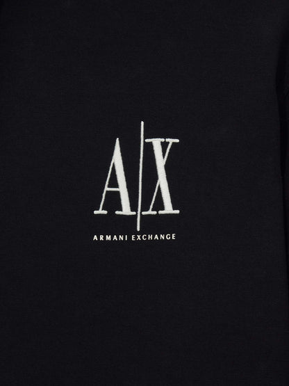Armani Exchange XM0371 AF10818 UC001, felpa da uomo nera
