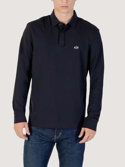 Armani Exchange Xm1288 Af17321 Ub101, polo da uomo blu