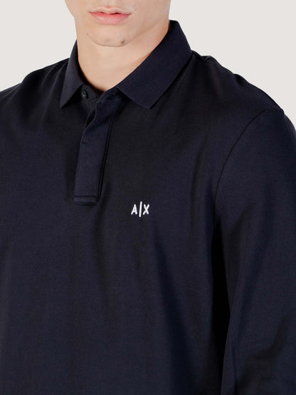 Armani Exchange Xm1288 Af17321 Ub101, polo da uomo blu