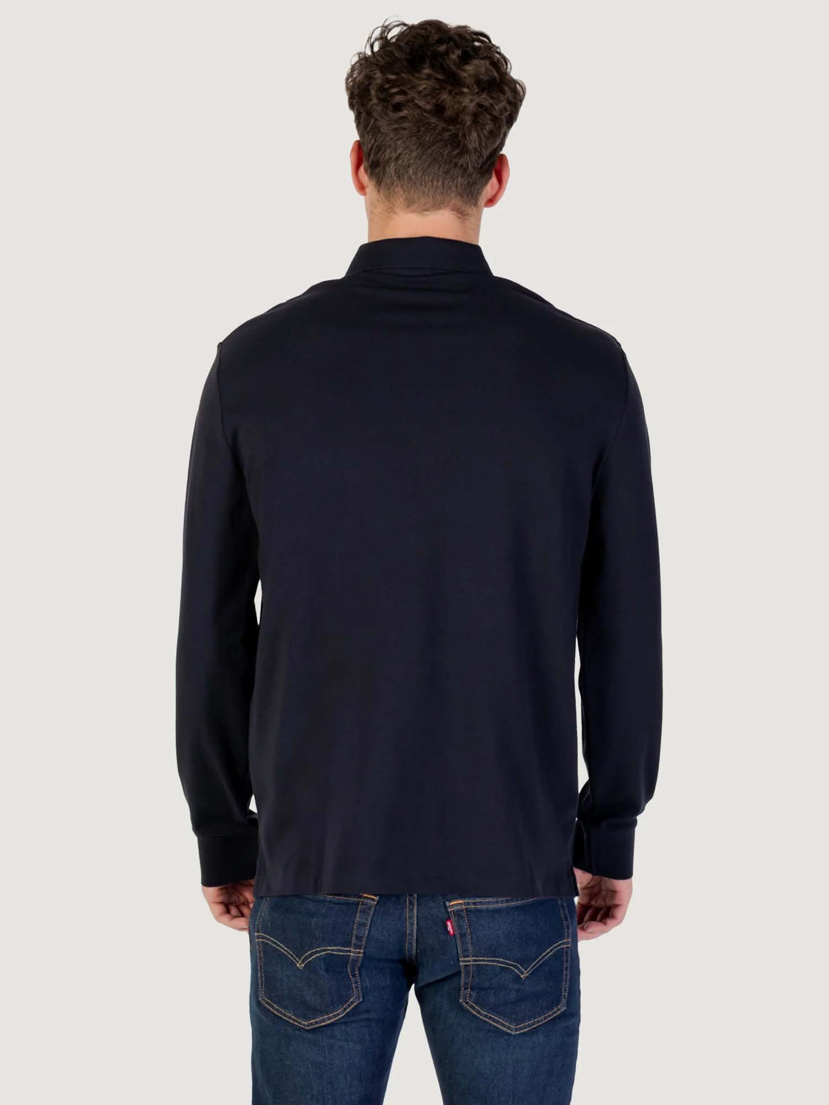 Armani Exchange Xm1288 Af17321 Ub101, polo da uomo blu