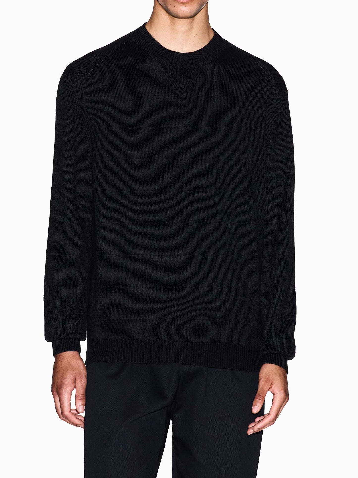 Armani Exchange Pullover, maglia da uomo nera