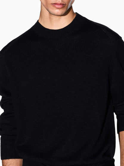 Armani Exchange Pullover, maglia da uomo nera
