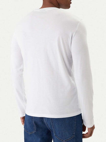 Armani Exchange Xm2684 Af10356 U0002, t-shirt da uomo bianca