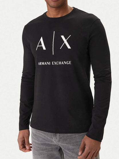 Armani Exchange Xm2684 Af10356 Uc001, t-shirt maniche corte da uomo nera