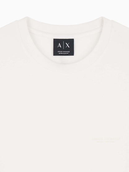Armani Exchange Xm3141 Af26650 U0009, t-shirt maniche corte da uomo bianca