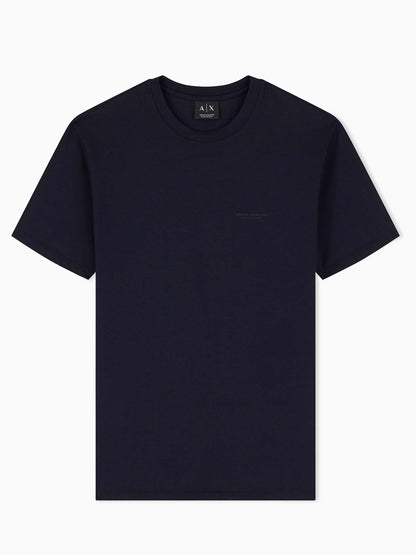 Armani Exchange Xm3141 Af26650 Ub101, t-shirt maniche corte da uomo blu