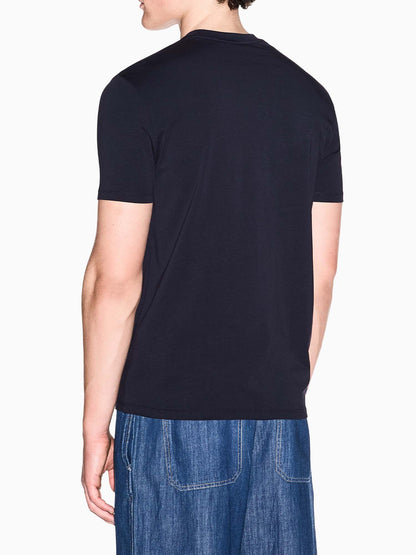 Armani Exchange Xm3141 Af26650 Ub101, t-shirt maniche corte da uomo blu