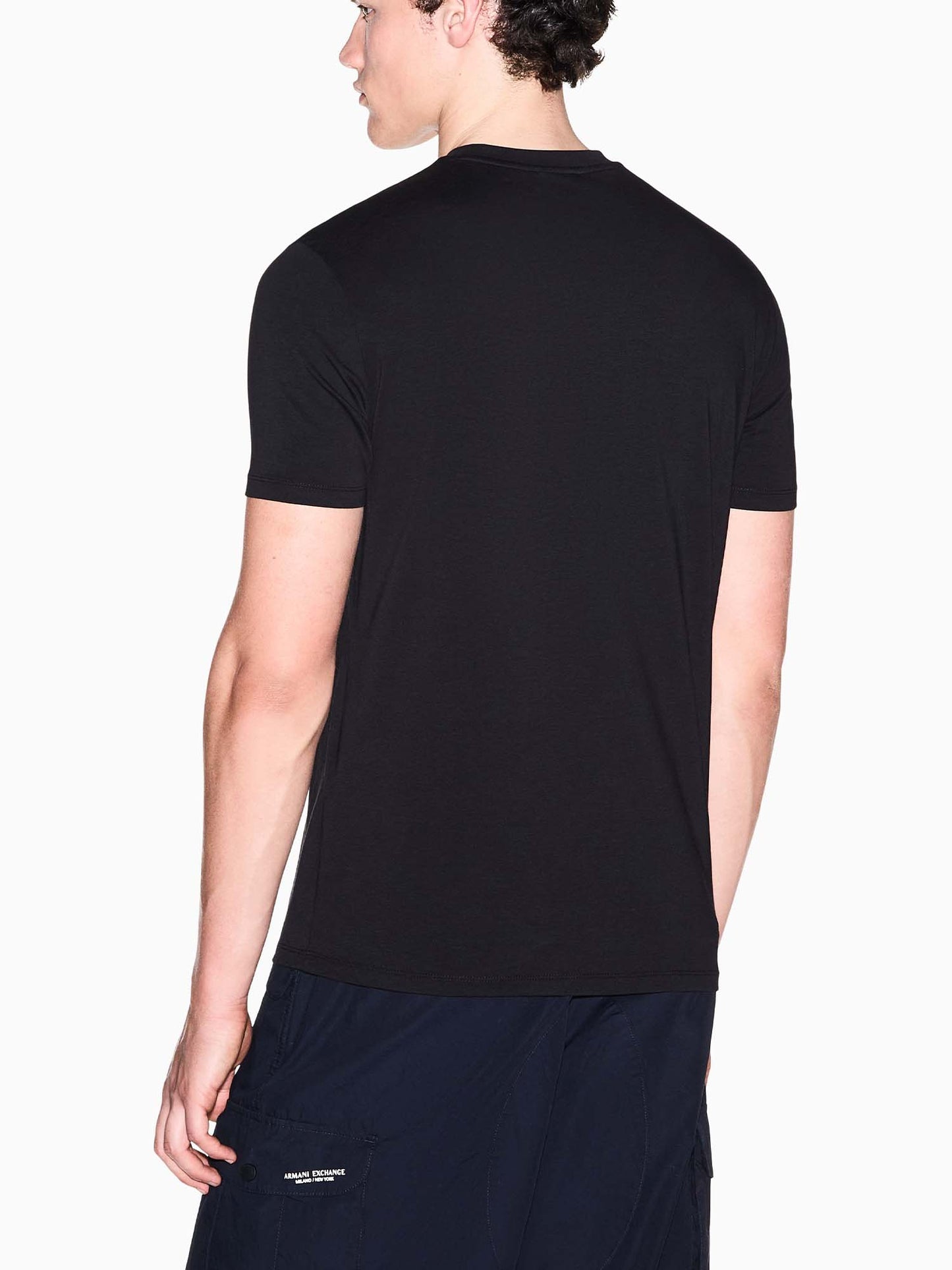 Armani Exchange XM3141 AF26650 UC001, t-shirt maniche corte da uomo nero