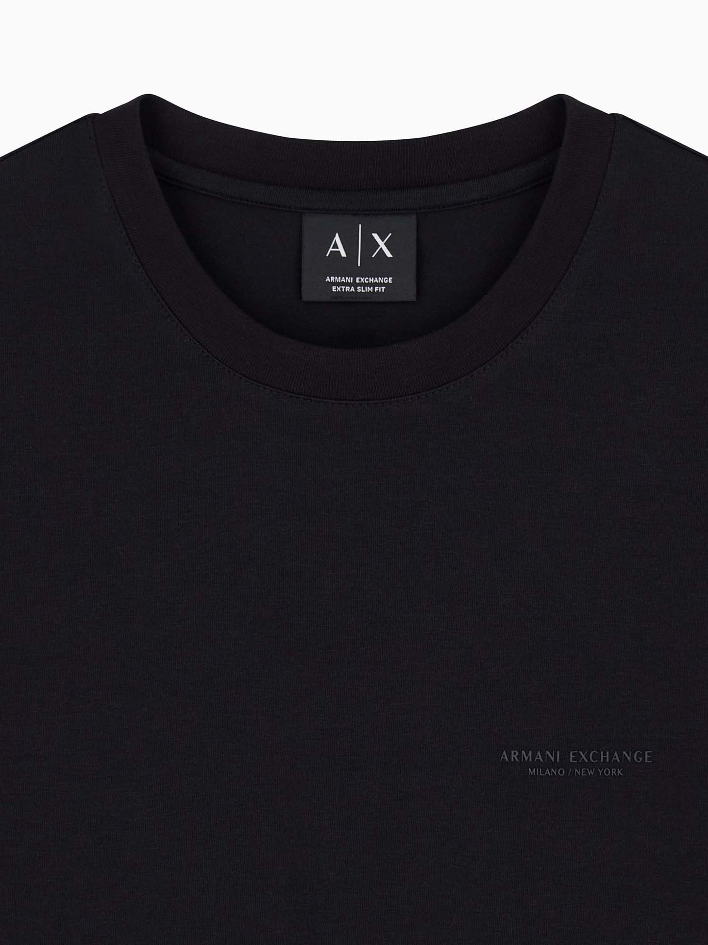 Armani Exchange XM3141 AF26650 UC001, t-shirt maniche corte da uomo nero