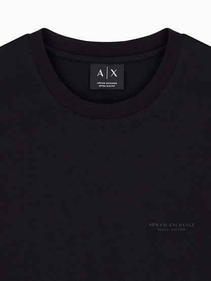 Armani Exchange XM3141 AF26650 UC001, t-shirt maniche corte da uomo nero