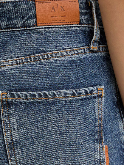 Armani Exchange XW0073 AF21360 MB001, jeans da donna denim
