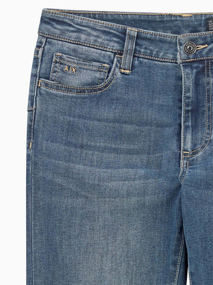 Armani Exchange Super Skinny Lift-Up Fit, jeans da donna denim