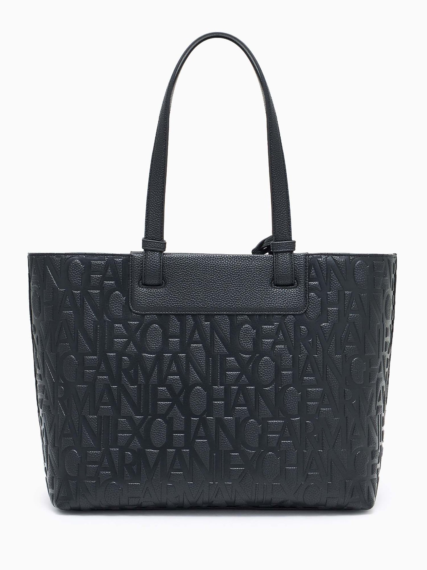 Armani Exchange Liz M Tote bag, borsa Unisex adulto nera