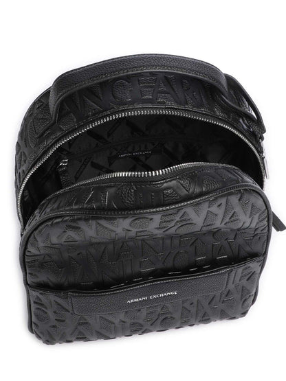 Armani Exchange XW2234 AF15774 UC001, zaino unisex adulto nero