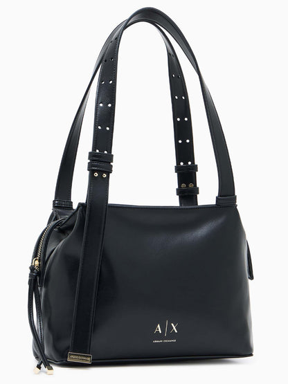 Armani Exchange XW2604 AF19902 UC001, borsa Unisex adulto nera