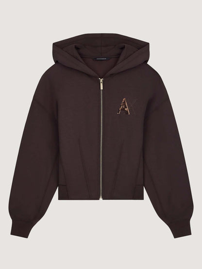Armani Exchange felpa da donna marrone