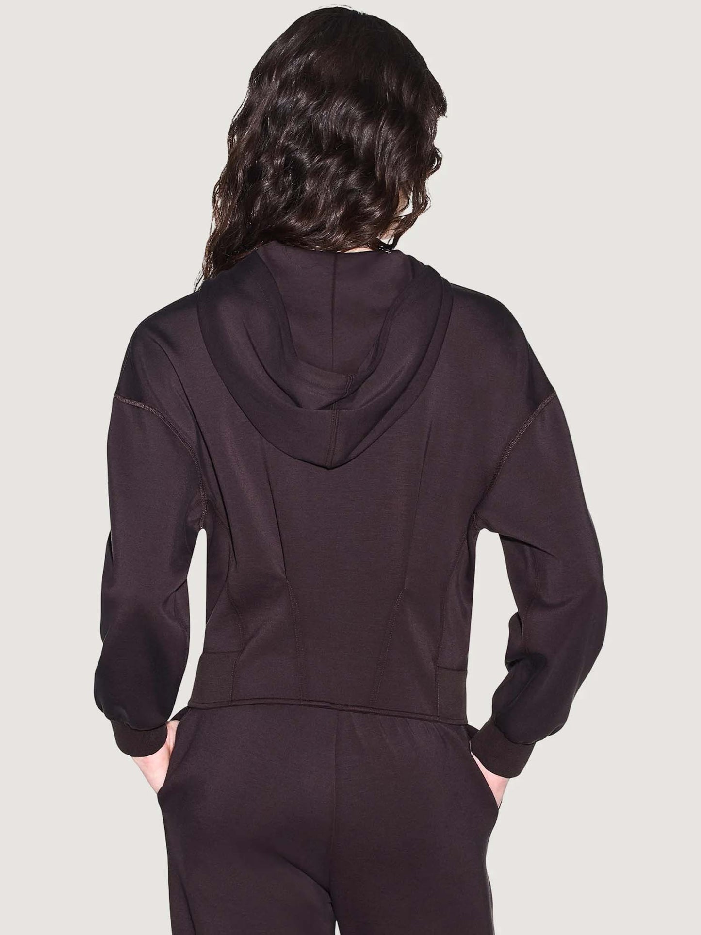 Armani Exchange felpa da donna marrone