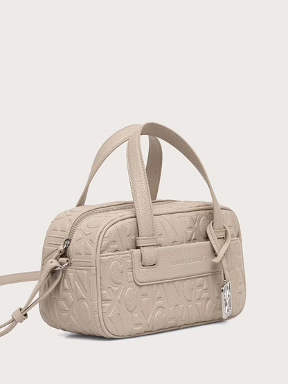 Armani Exchange Liz Handbag, borsa Unisex adulto beige