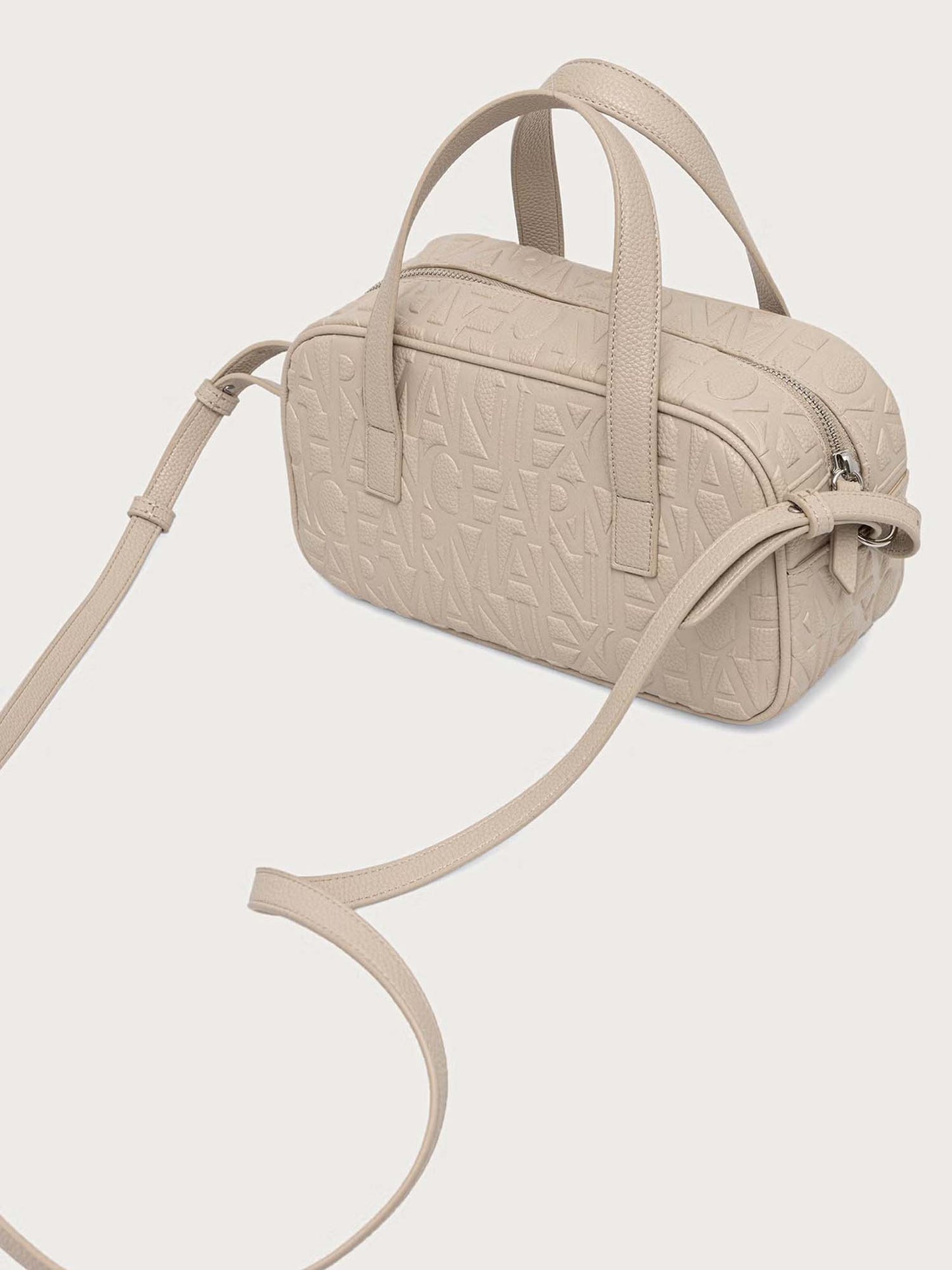Armani Exchange Liz Handbag, borsa Unisex adulto beige