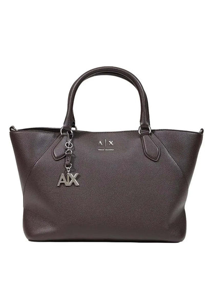 Armani Exchange Isabel M Handbag, borsa Unisex adulto marrone