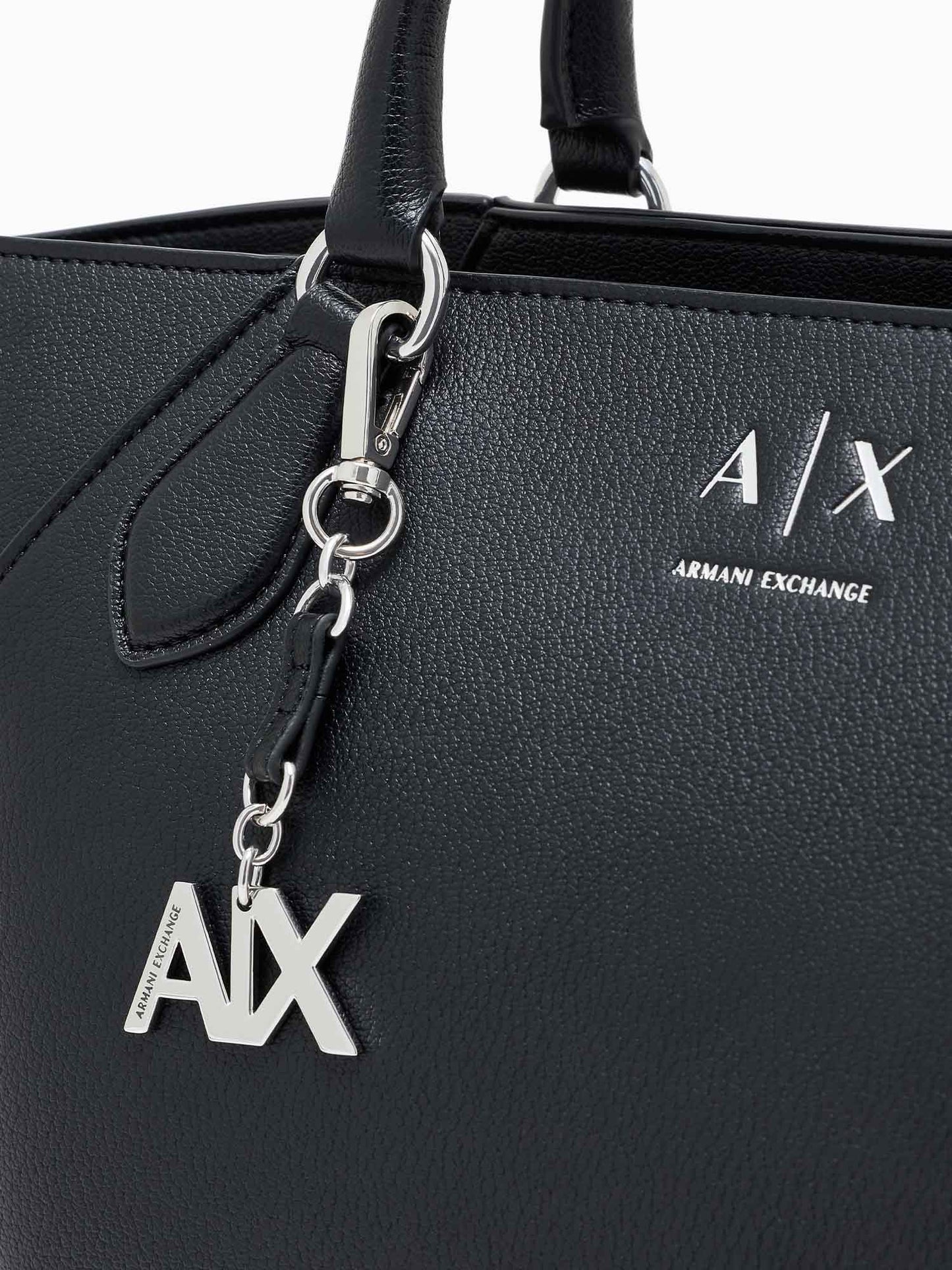 Armani Exchange XW3086 AF26569 UC001, borsa Unisex adulto nera