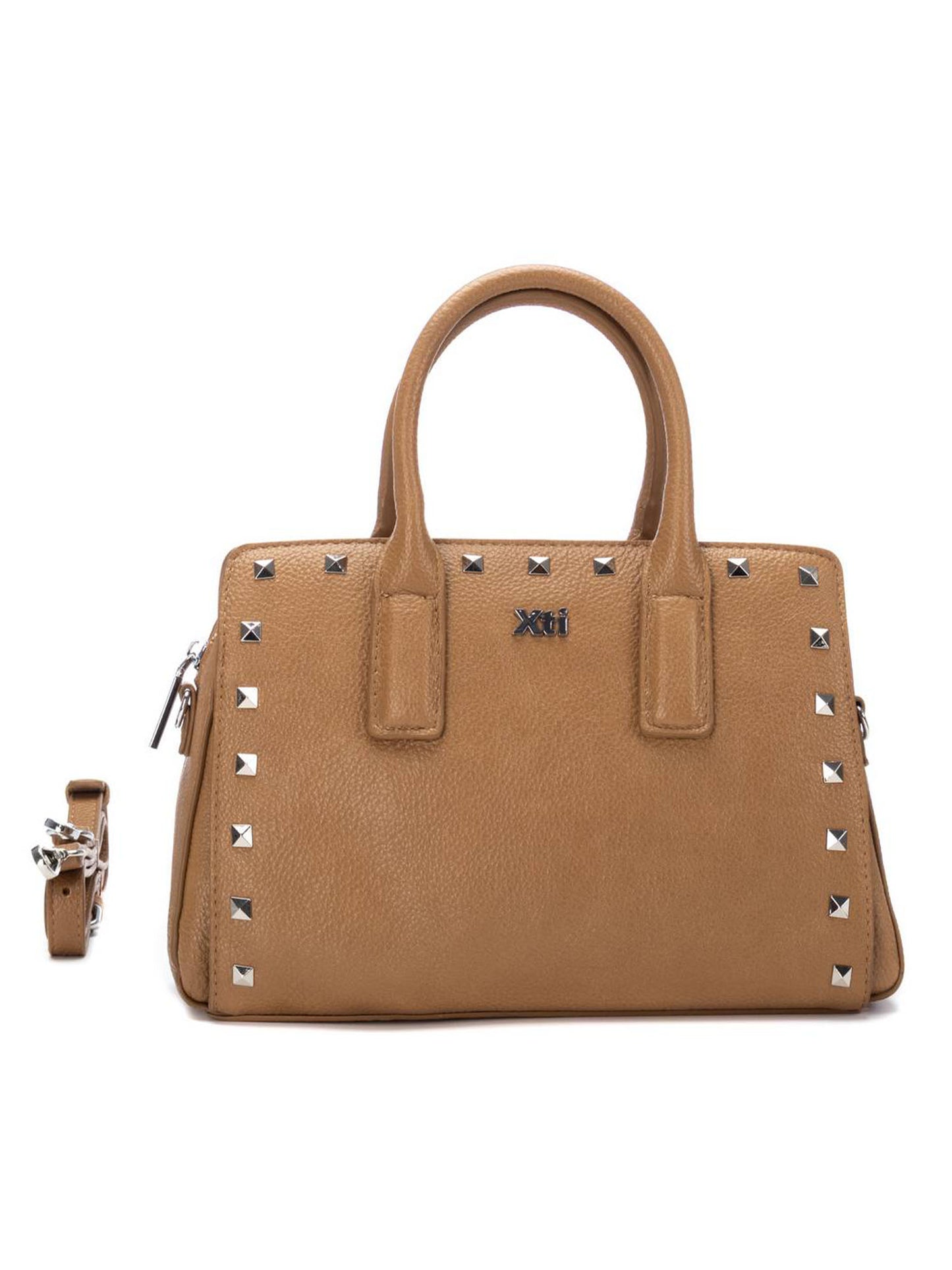 XTI borsa beige versatile per uomo e donna