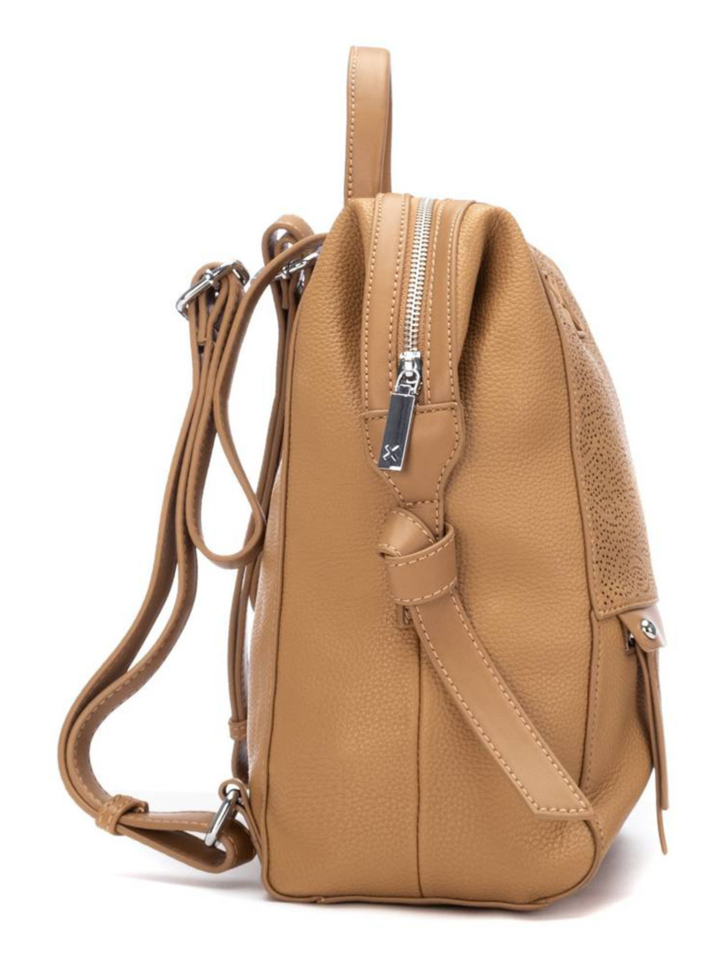 Zaino Xti da uomo e donna beige dallo stile urbano e funzionale