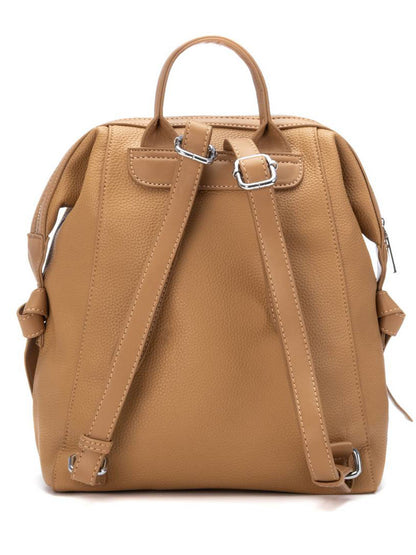 Zaino Xti da uomo e donna beige dallo stile urbano e funzionale