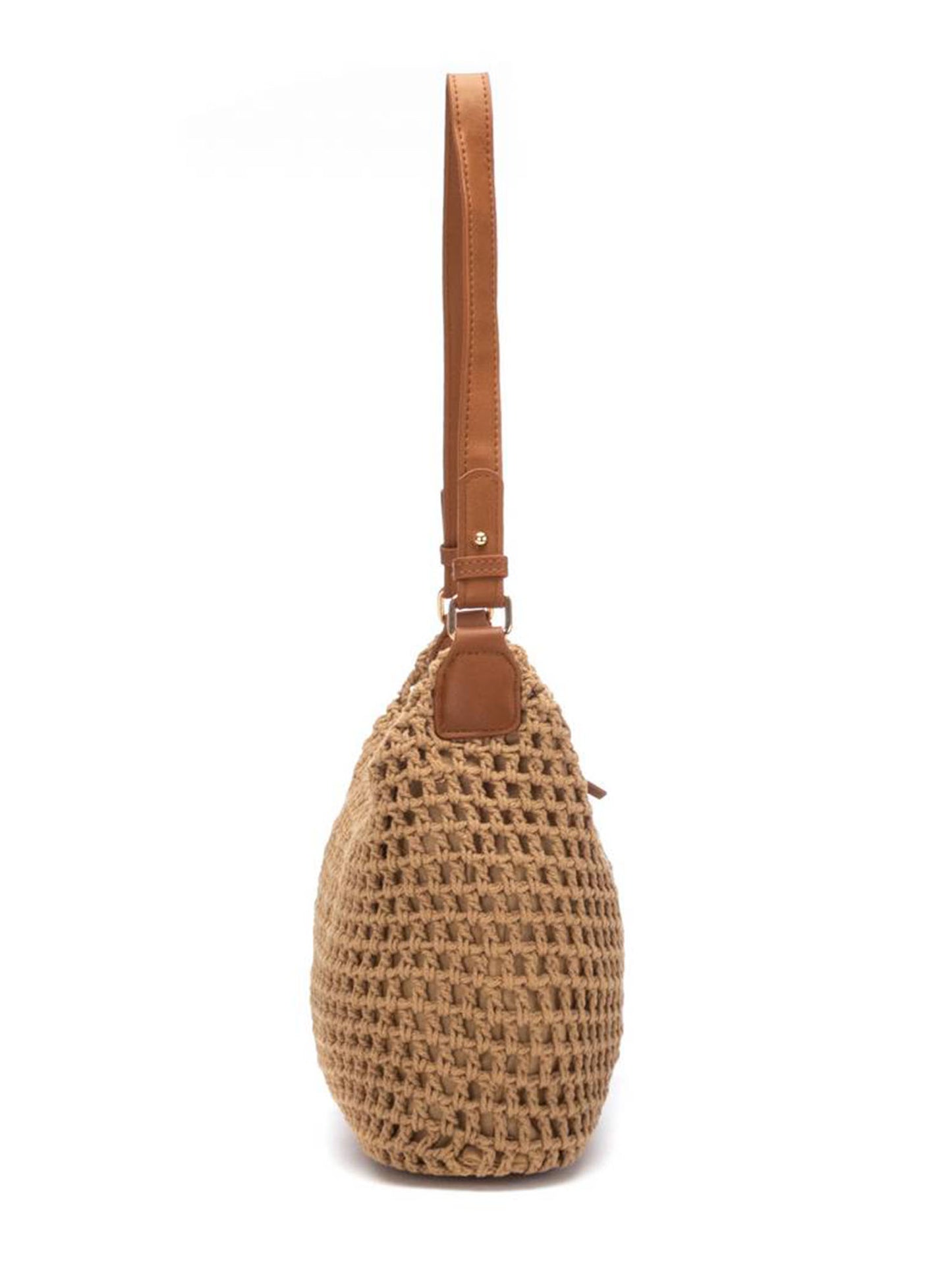 Borsa a tracolla Xti in tessuto fango da donna per la primavera