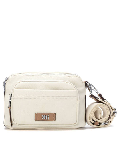 Borsa a tracolla da donna adulto Xti bianca, pratica e versatile
