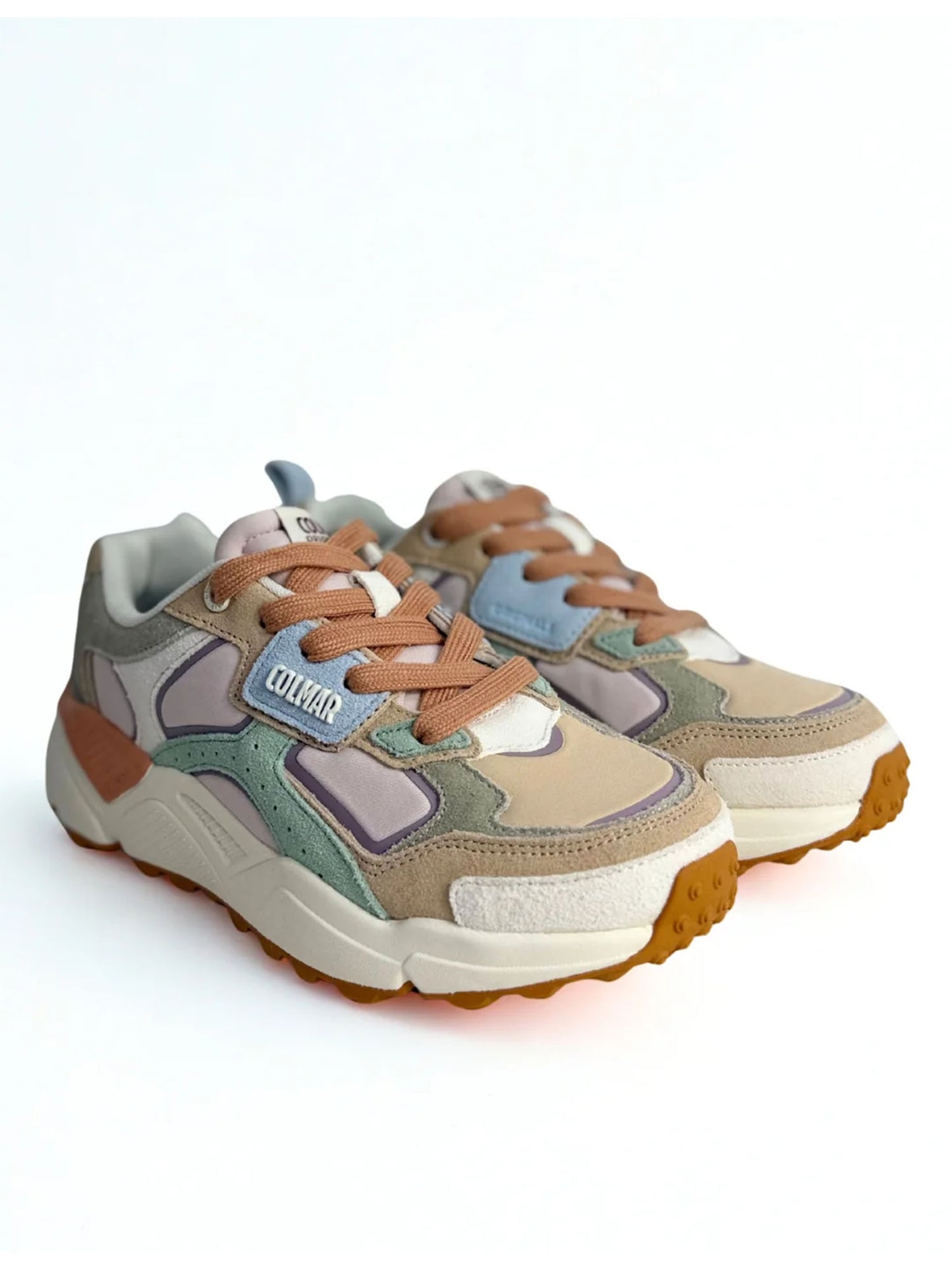SNEAKERS ROSA-MULTICOLOR GARNER COLMAR DA DONNA