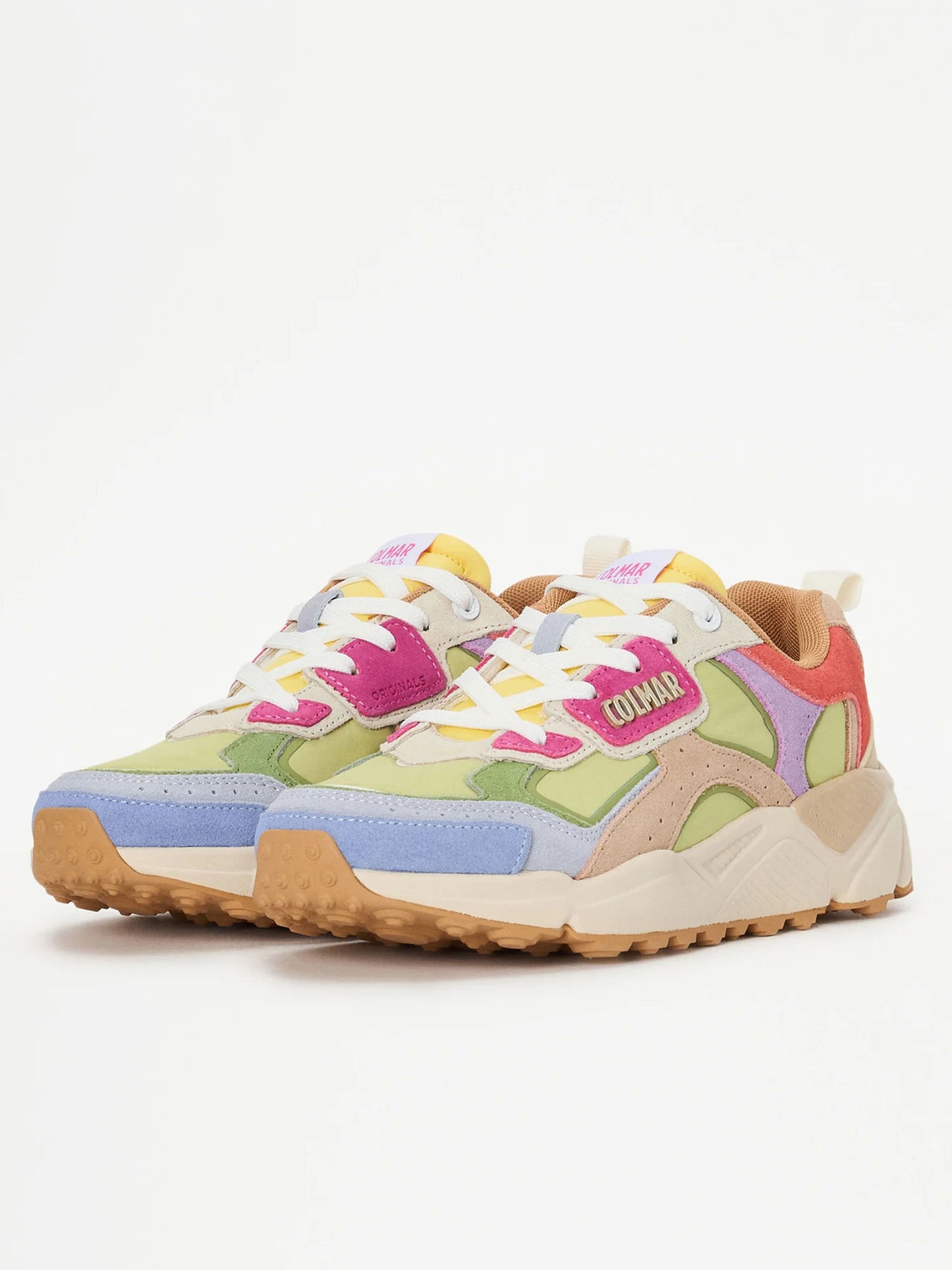 SNEAKERS VERDE-MULTICOLOR GARNER COLMAR DA DONNA