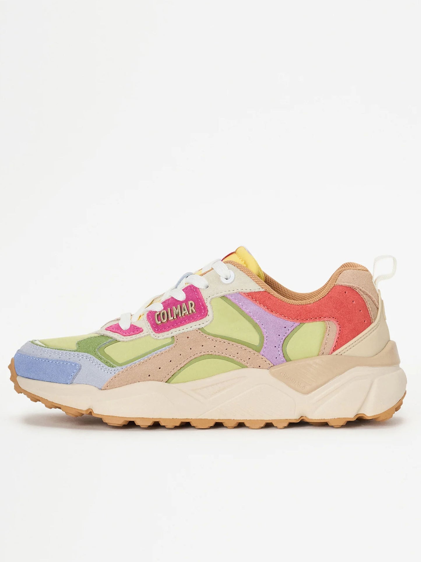 SNEAKERS VERDE-MULTICOLOR GARNER COLMAR DA DONNA