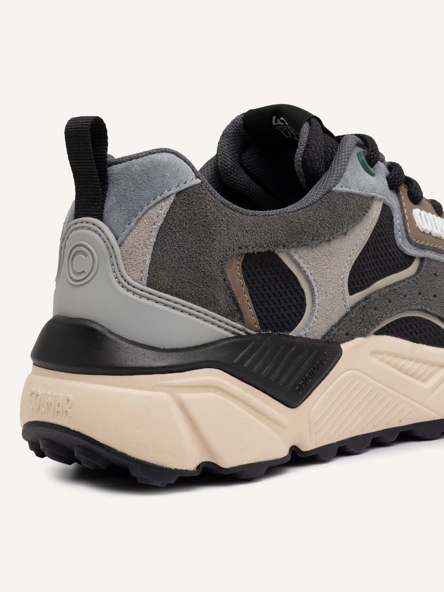 SNEAKERS GARNER GROUNDS COLMAR DA UOMO NERO