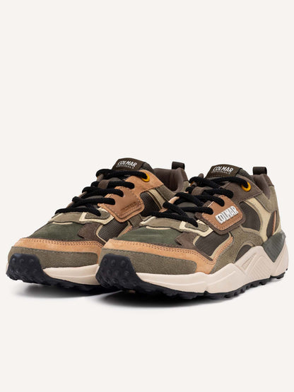 SNEAKERS GARNER GROUNDS COLMAR DA UOMO VERDE MILITARE