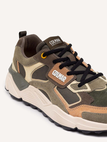 SNEAKERS GARNER GROUNDS COLMAR DA UOMO VERDE MILITARE