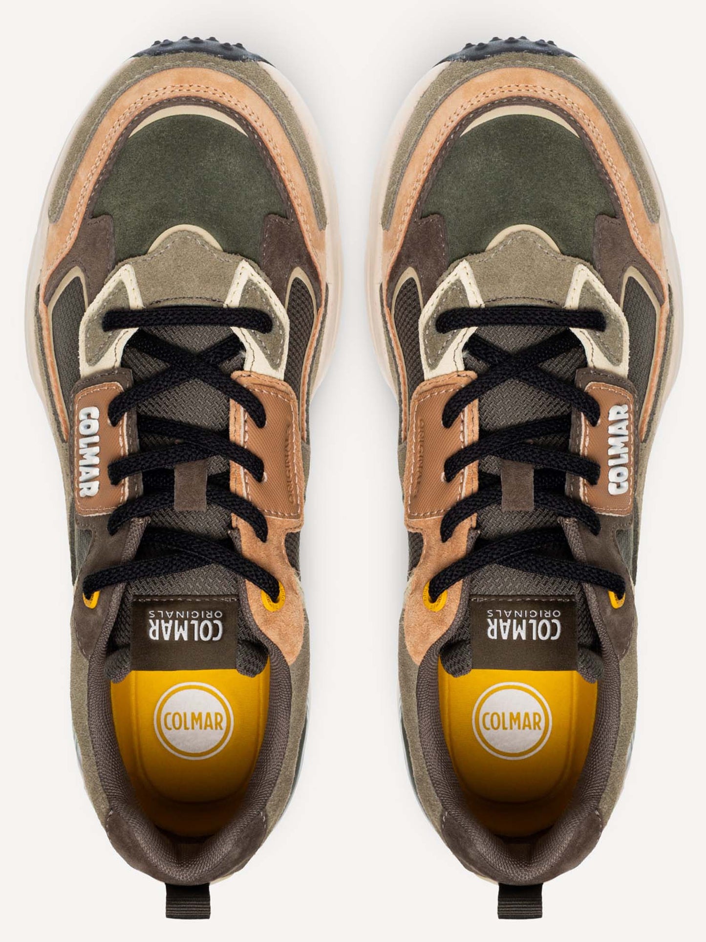 SNEAKERS GARNER GROUNDS COLMAR DA UOMO VERDE MILITARE