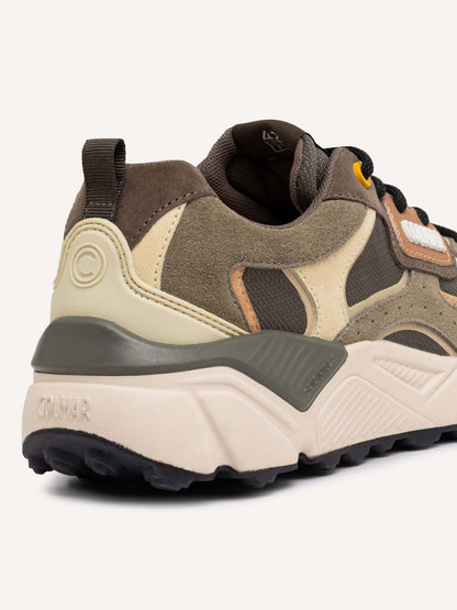 SNEAKERS GARNER GROUNDS COLMAR DA UOMO VERDE MILITARE