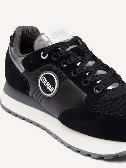 SNEAKERS TRAVIS AUTHENT COLMAR DA DONNA NERO