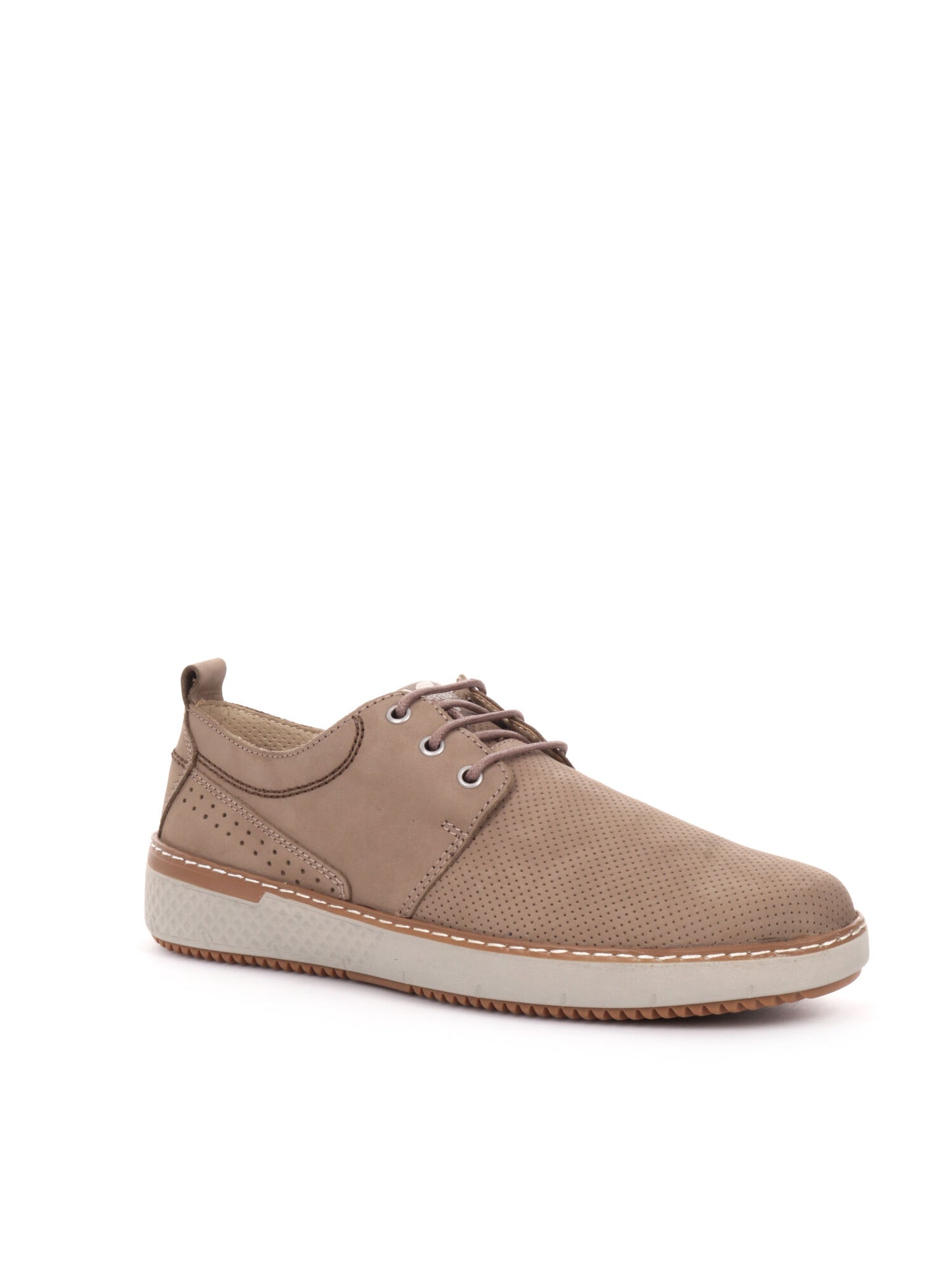 STRINGATA IN NABUCK VALLEVERDE UOMO TAUPE
